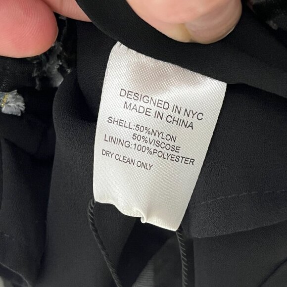 Yumi Kim Wild Bloom Floral Faux Wrap Mini Dress Timeless Velvet‎ Burnout Med NWT - Picture 13 of 14